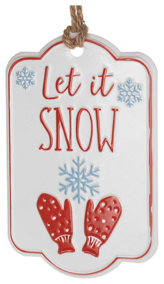 Holiday Sentiment Tag Ornament, 12-Piece Set