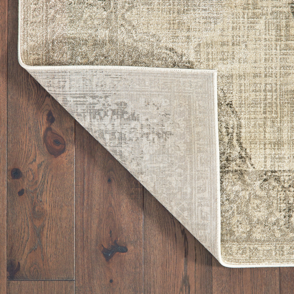 Oriental Weavers Raleigh Ivory/ Grey Oriental Indoor Area Rug 9'10"X12'10"