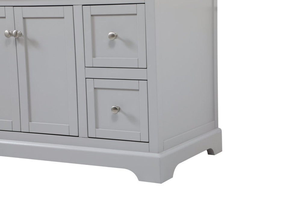 Home Living 22" Farmhouse Grey-Light Bathroom Vanity