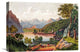 "Lake Lugano, Italy" Artwork, 22" x 15"