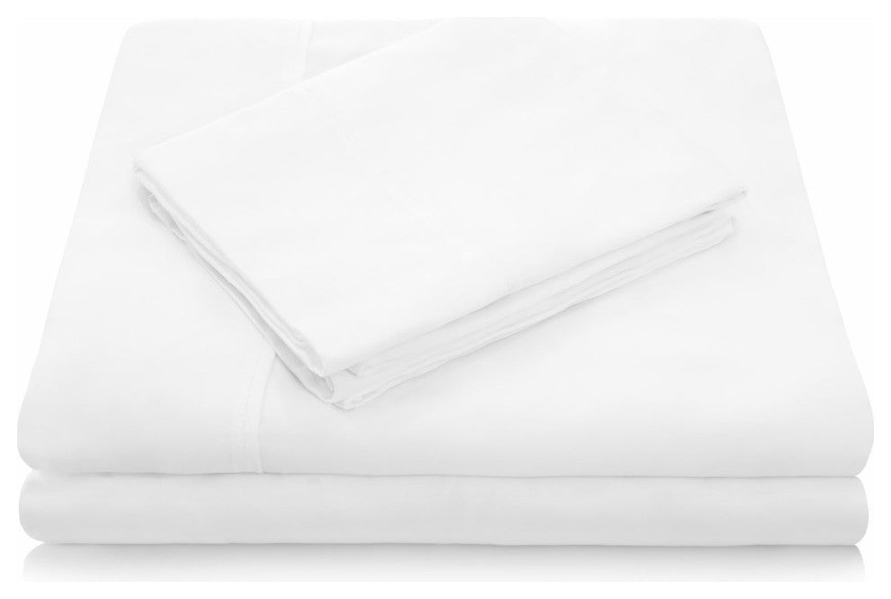 Tencel Sheet Set By Malouf Fine Linens, White, King