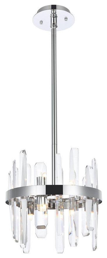 Serena 6-Light Pendant in Chrome
