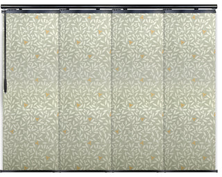 Myrtle 4-Panel Track Extendable Vertical Blinds 48-88"W