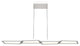DALS Lighting 44" Linear Pendant, Dimmable, White