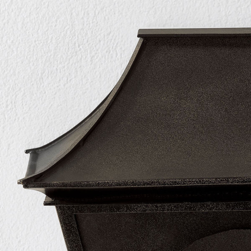 Tehama Exterior Wall Sconce, French Iron
