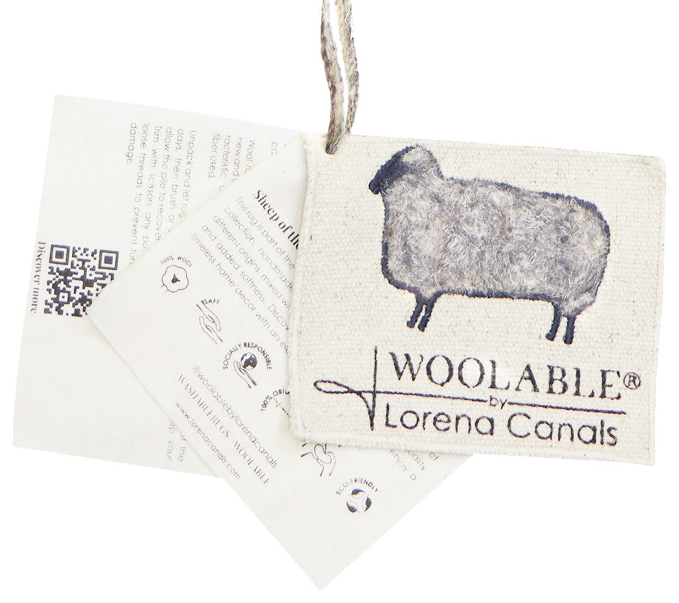 Woolable rug Woolly - Sheep Grey