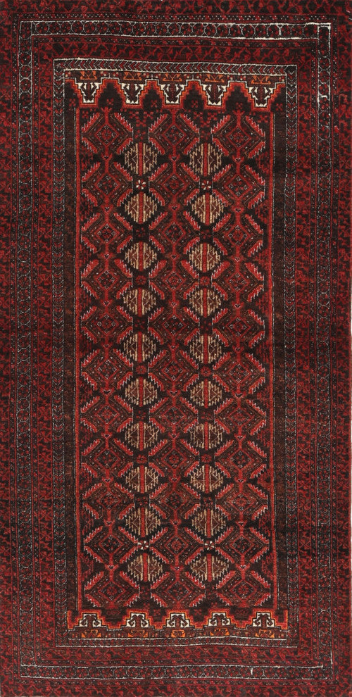 Ahgly Company Indoor Rectangle Traditional Area Rugs, 2' x 4'