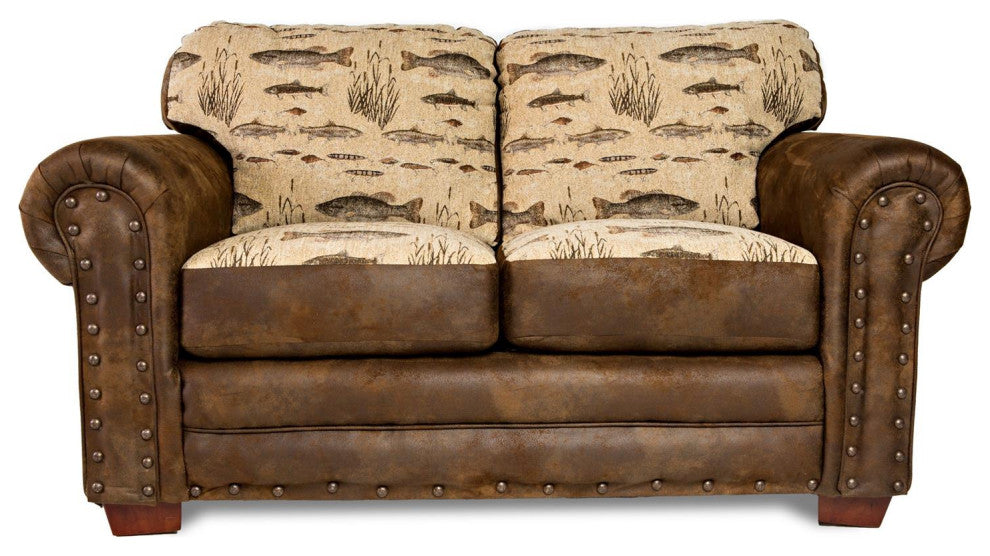 American Furniture Classics Model 8502-70 Angler's Cove Loveseat