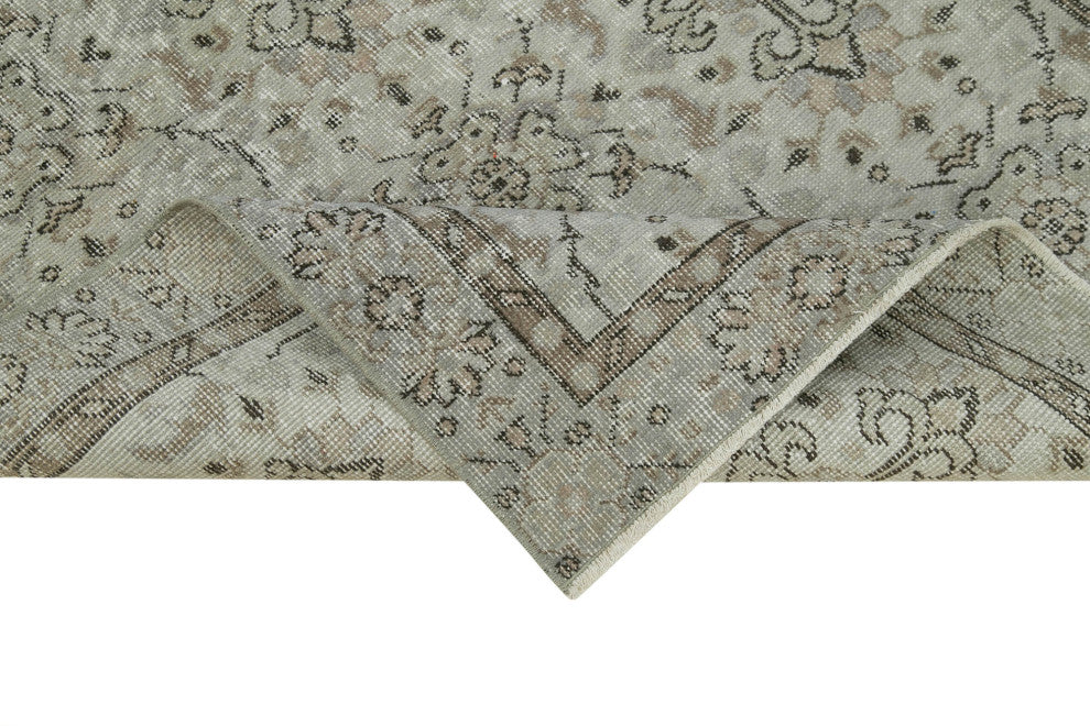 Rug N Carpet - Handwoven Anatolian 3' 10" x 6' 4" Antique Small Area Rug