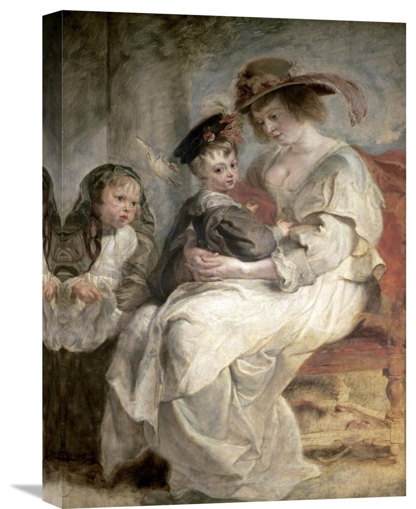 "Helena Fourment and Her Children, Claire-Jeanne and Francois" Artwork