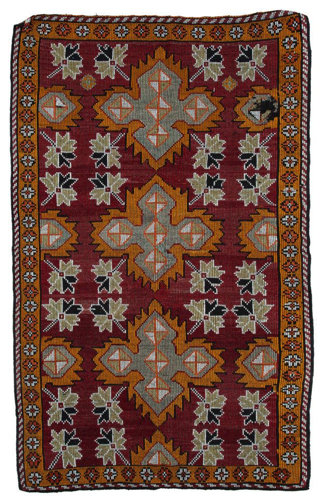 Rug N Carpet - Handmade Oriental 6' 10'' x 10' 10'' One-of-a-Kind Wool Kilim Rug