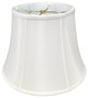 Royal Designs Modified Bell Lamp Shade, White, 9x14x10.5, Single
