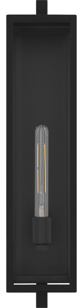 Quoizel DLE8406 Dale 26" Tall Outdoor Wall Sconce - Matte Black