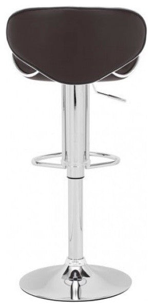 Fly Adjustable Bar Chair by Zuo, Brown