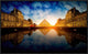 "Le Louvre" Framed Canvas Giclee by Cuomo Massimo, 31x19"