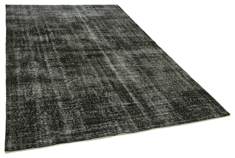 Rug N Carpet - Handmade Oriental 5' 8'' x 9' 1'' Unique Overdyed Rug