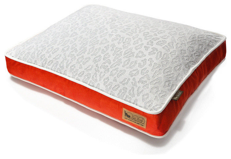 Rectangular Bed Serengeti, Gray, Medium