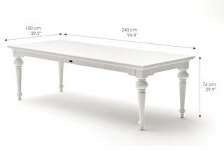 Provence 94" Dining Table