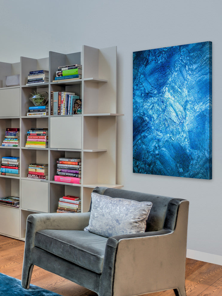 "Shade vs. Sunset" Painting Print on Canvas