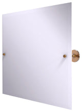 Shadwell Frameless Landscape Rectangular Tilt Mirror With Beveled Edge