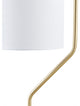 510 Design Angular Arched Metal Floor Lamp, Gold