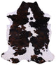 7' 4" X 6' 4" Organic Natural Hair-On Cowhide Area Rug C1667