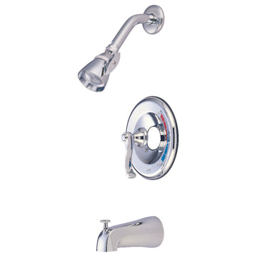 Kingston Brass Tub and Shower Faucet Trim Only, Polished Chrome