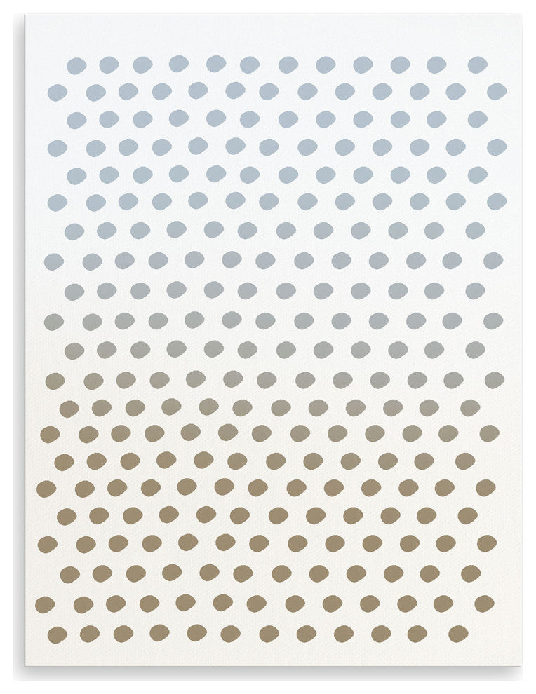 Abstract Neutral CLVI'' Canvas Wall Art by ChiChi Decor, 16"x12"