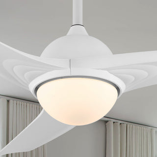 Sully 52" App/Remote 6-Speed LED Ceiling Fan, White