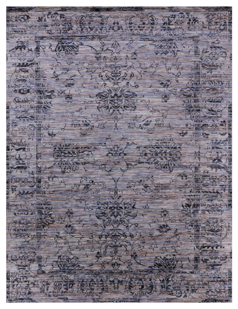 8' 0" X 10' 3" Hand-Knotted Modern Wool Rug Q8586