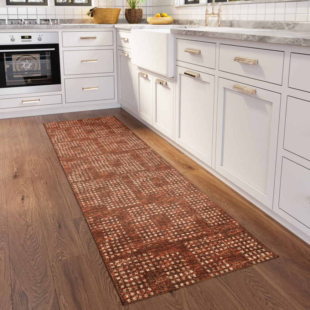 Dalyn Delano DA1 Paprika 2'6"x10' Runner Rug