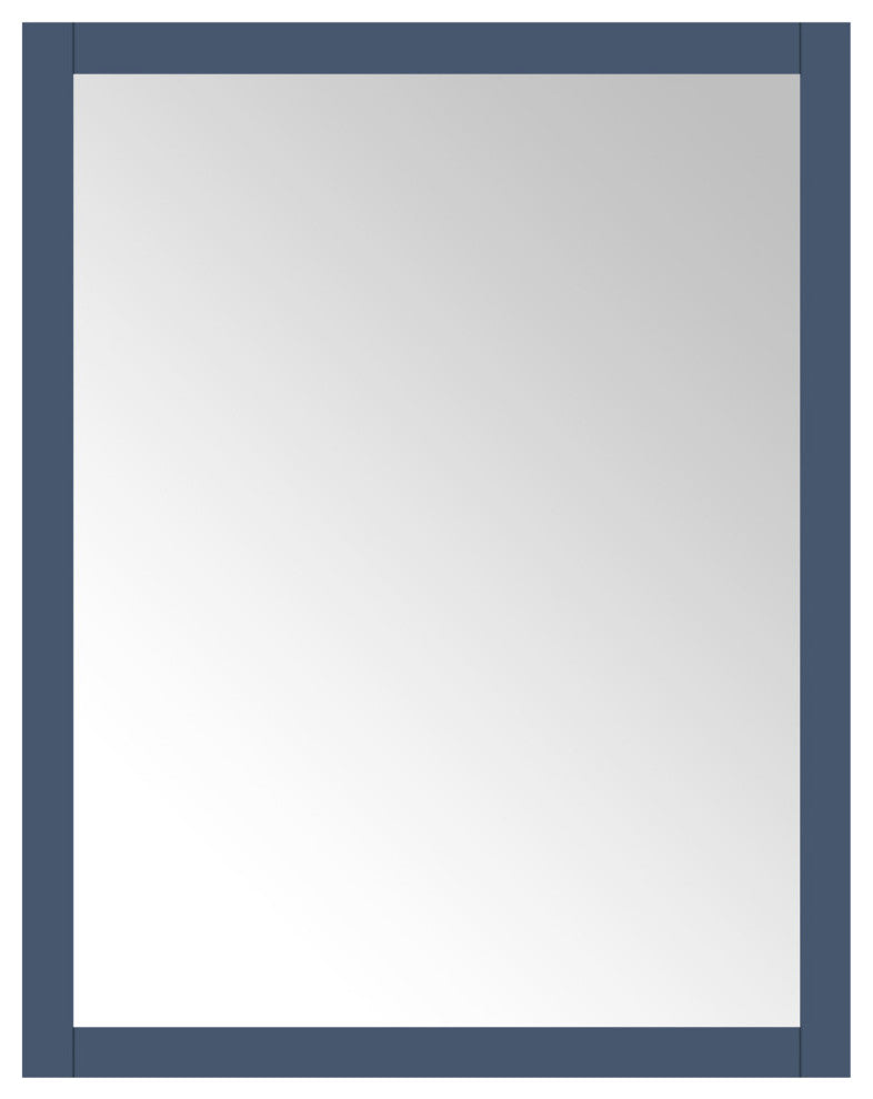 Tahoe Double Vanity Set With Mirrors, Cultured Marble Top, Midnight Blue, 60"