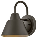 Lark 81220 Wes 11" Tall Outdoor Wall Sconce - Oil Rubbed Bronze