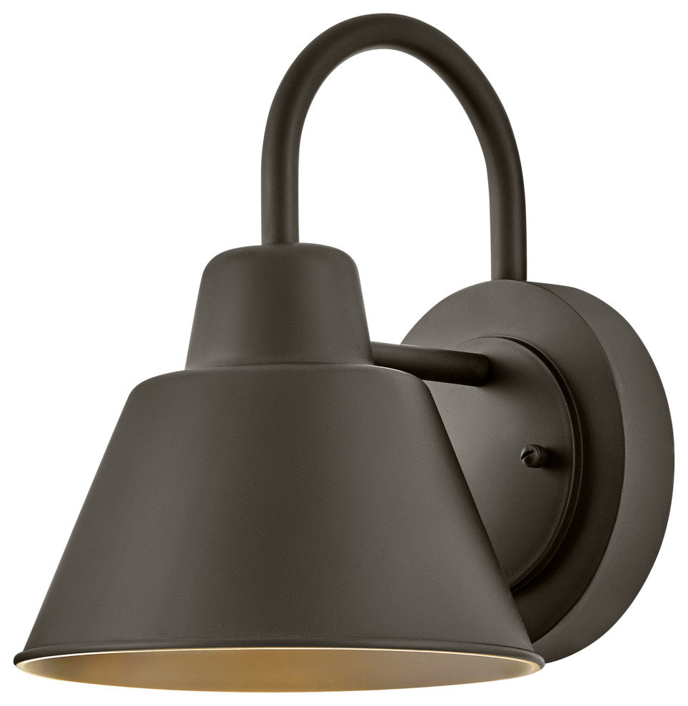 Lark 81220 Wes 11" Tall Outdoor Wall Sconce - Oil Rubbed Bronze