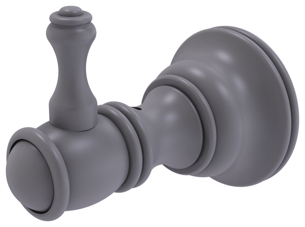 Carolina Robe Hook, Matte Gray