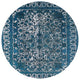 Ahgly Company Indoor Round Mid-Century Modern Area Rugs, 5' Round