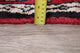 Consigned, Hamedan Wool Handmade Persian Oriental Runner Rug, Black, 9'4"X3'8"