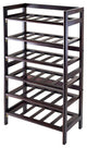 Silvi Wine Rack, 30-Bottle,, 6-Tier