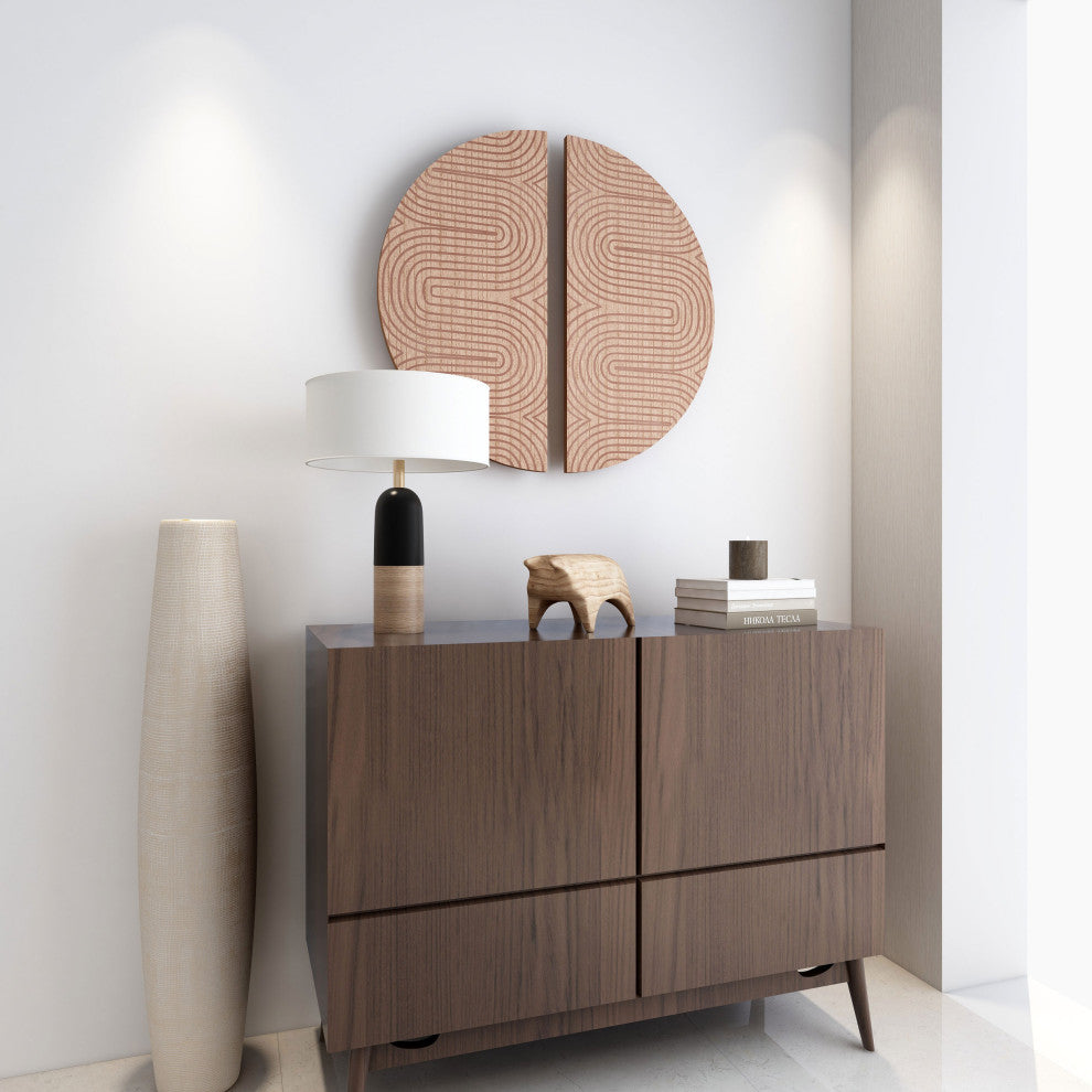 Dane Wood Wall Decor, Set of 2