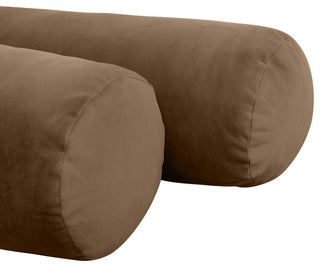 STYLE V2 Twin Velvet Knife Edge Indoor Daybed Bolster Pillow |COVER ONLY| AD308