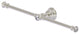 Carolina Crystal 2 Arm Guest Towel Holder, Satin Nickel