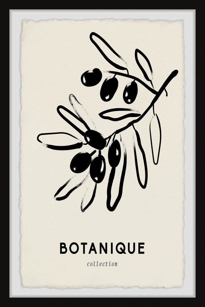 "The Botanique Collection" Framed Painting Print, 12x18