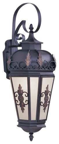 Berkshire Outdoor Wall Lantern, Bronze