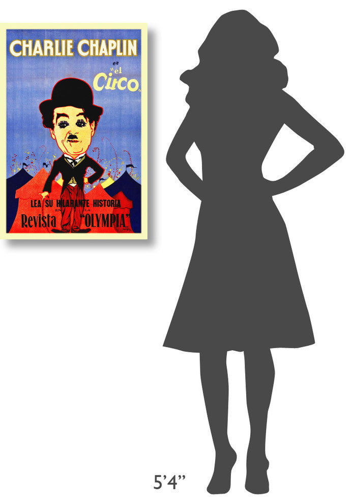 Charlie Chaplin, Spanish, Circus, 1928, 20x30