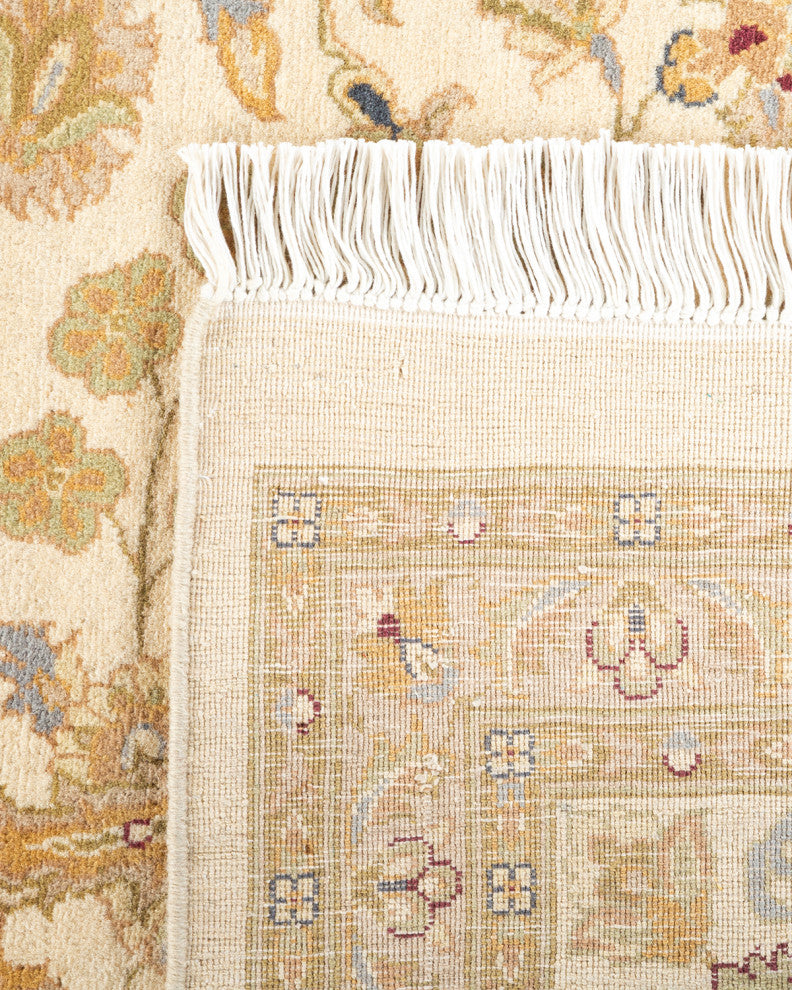 Pandaung One-of-a-Kind Hand-Knotted Area Rug Ivory, 8'2"x12'0"
