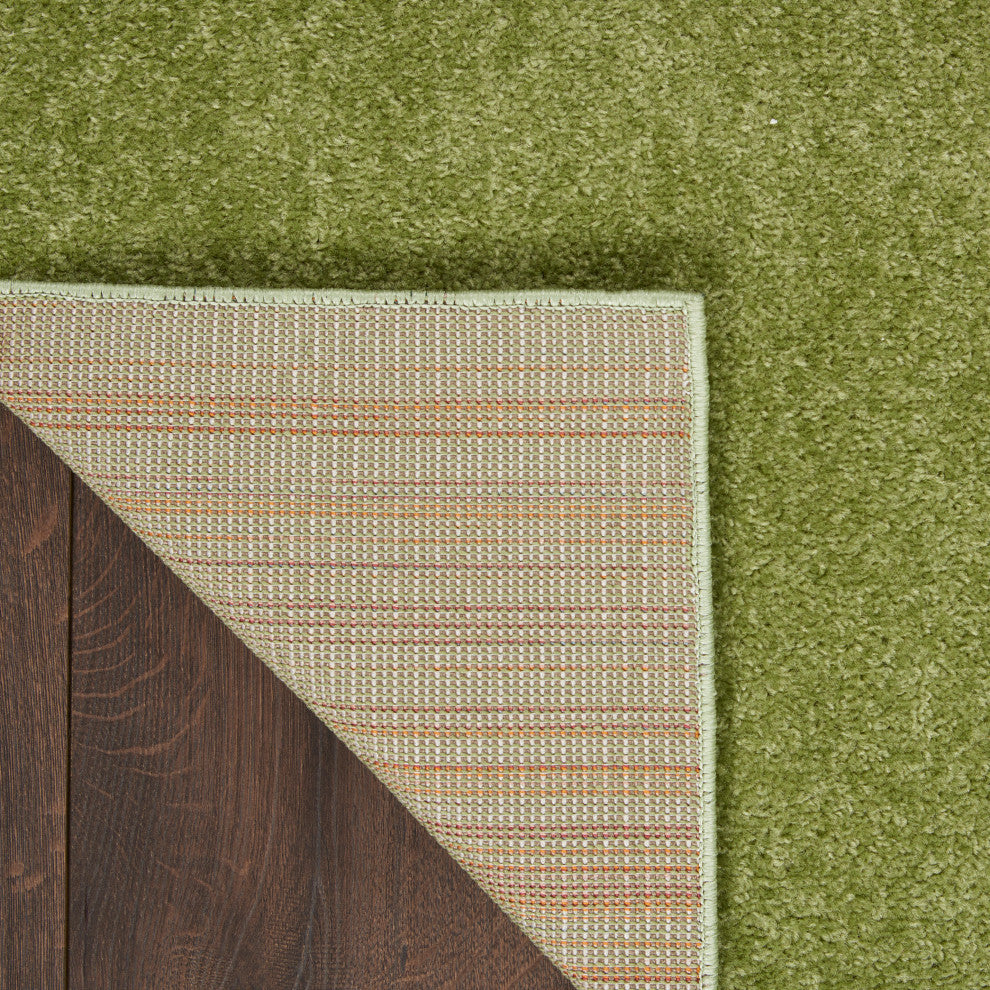 Nourison Essentials 6' x 9' Green Outdoor Area Rug