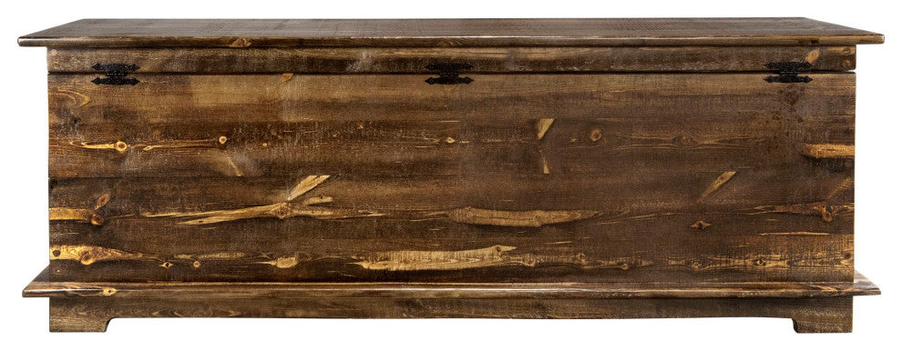 Big Sky Collection Rugged Sawn 5' Blanket Chest, Provincial Stain