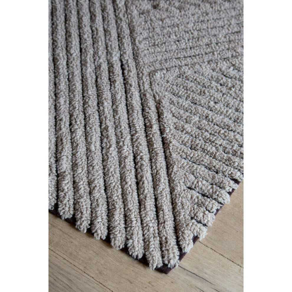 Lorena Canals Black Chia Woolable Rug