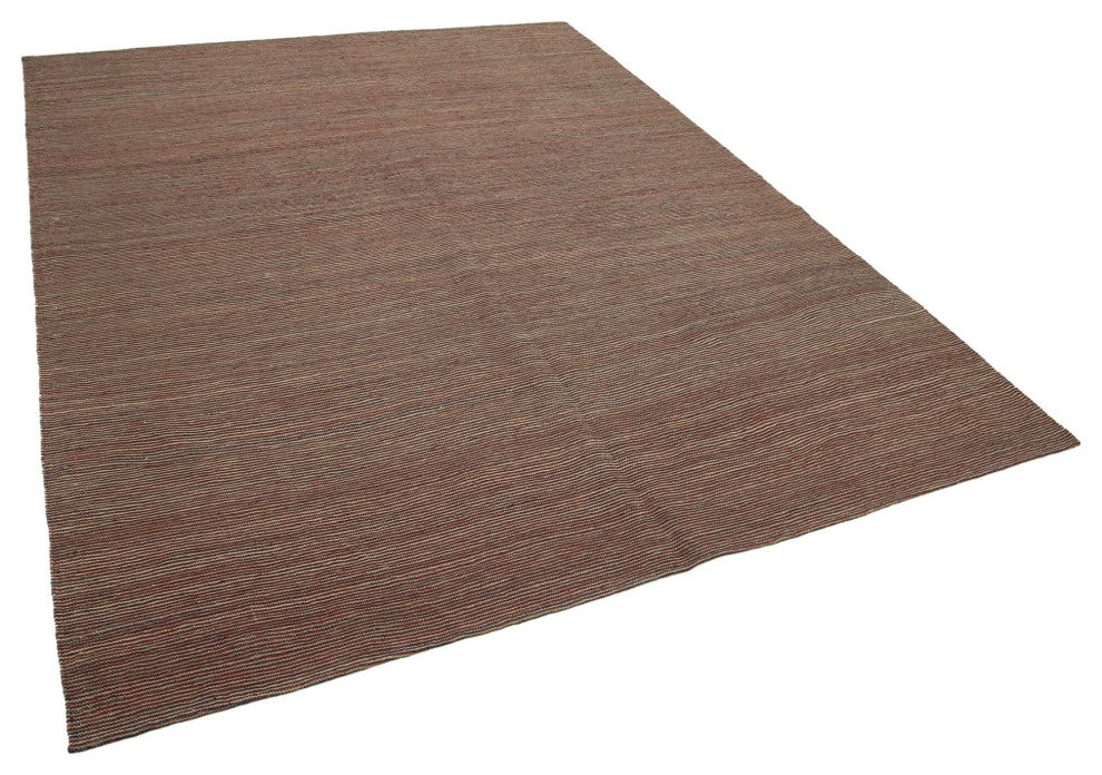 Rug N Carpet - Hand-knotted Oriental 7' 3'' x 9' 6'' Flatweave Wool Kilim Rug