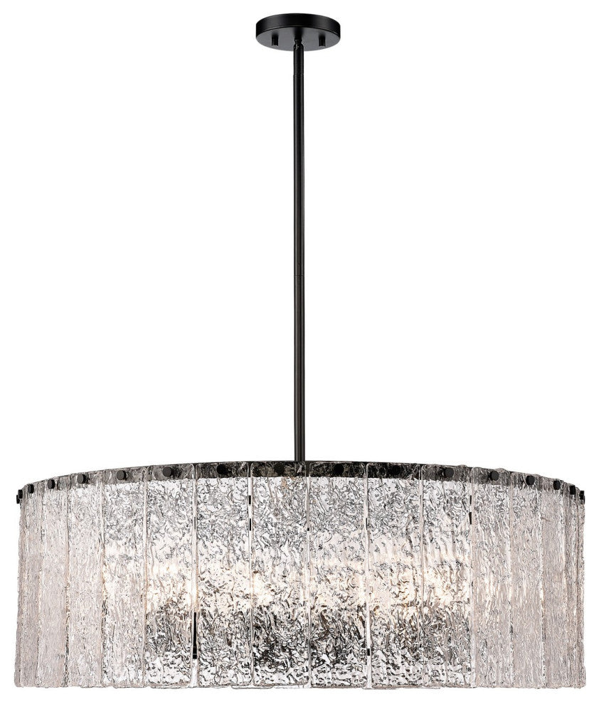 Zlite 1943P32-MB 12-Light Pendant, Clear